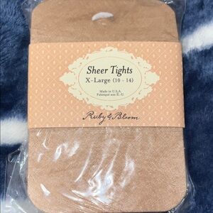 Ruby & Bloom Sheer Tights  NIP  GIRLS 10-14